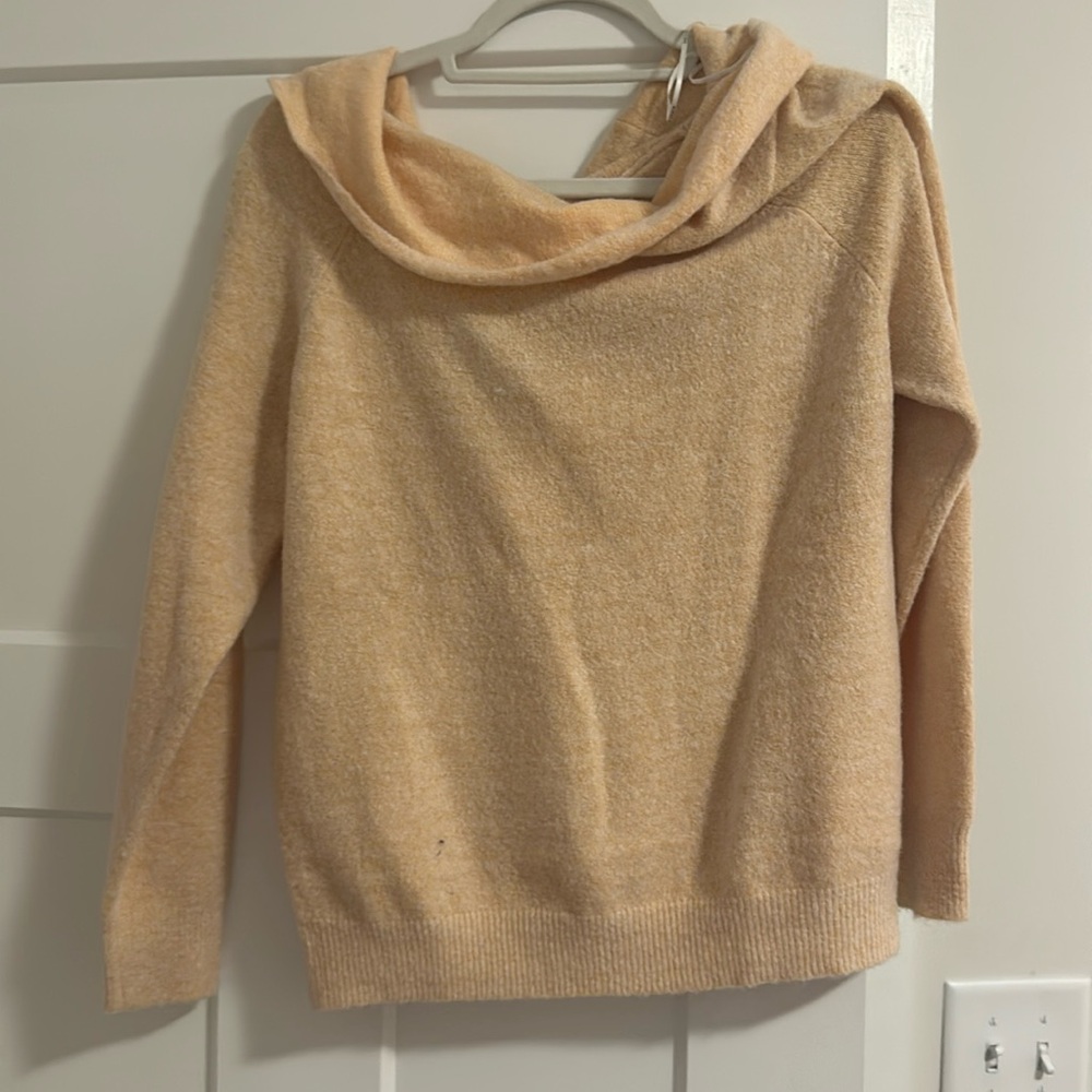 Off shoulder sweater